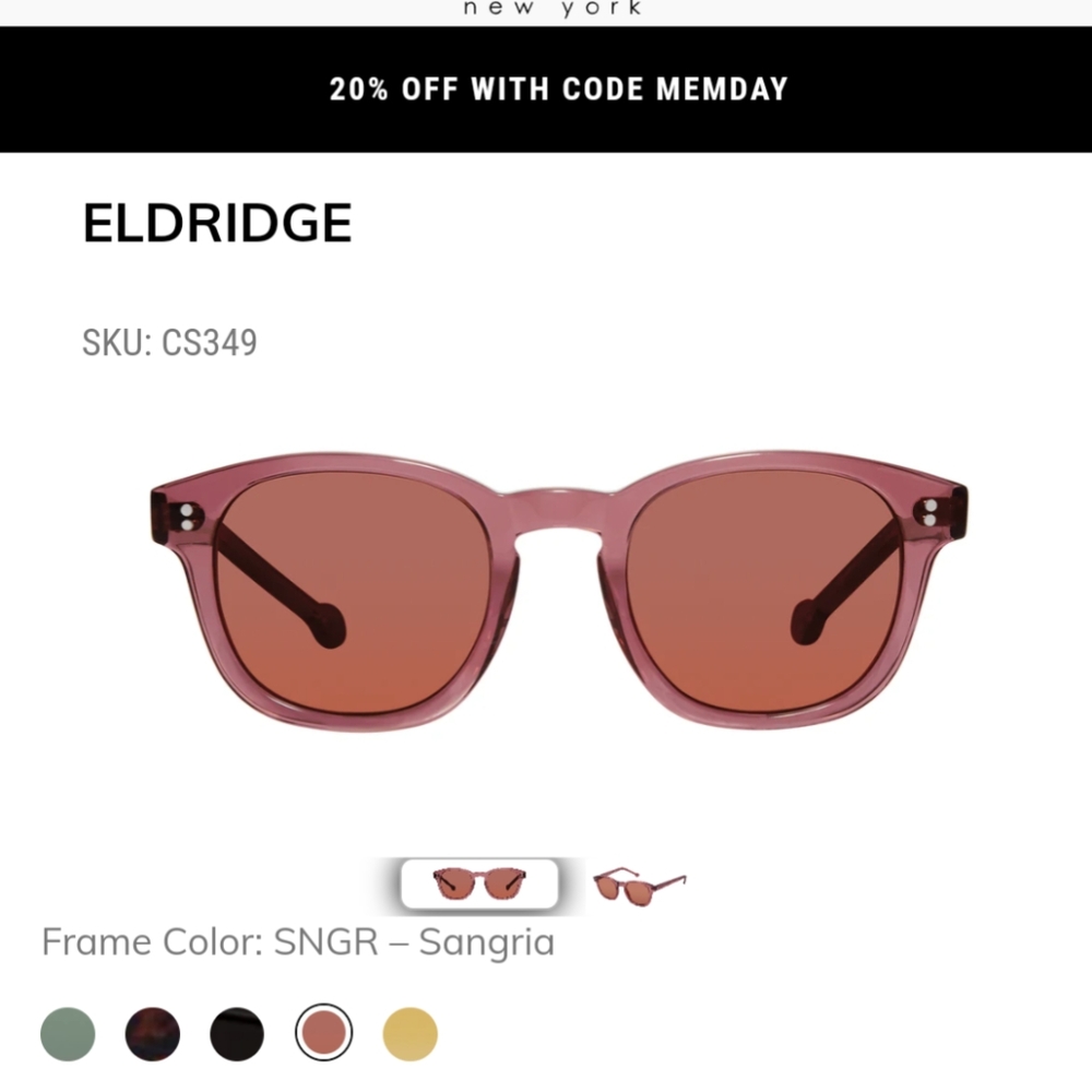 Colors in optics Sunglasses New!